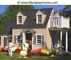 Lilliput Cotton Candy Manor playhouse