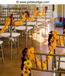 wedding ceremony flowers