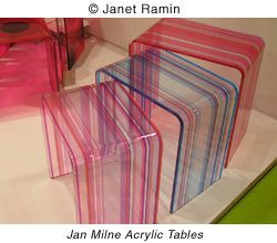 Jan Milne Acrylic Tables