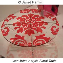 Jan Milne Floral Table