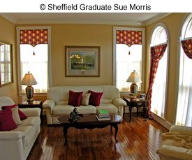 interior design by Sue Morris