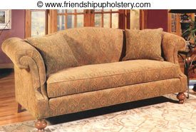 upholstered sofa
