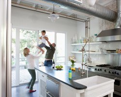 Industrial Design Takes Over the Family Home