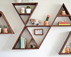 Triangular Shelves